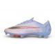 Nike Air Zoom Mercurial Superfly XI Elite Adults FG Blanc Bleu Orange