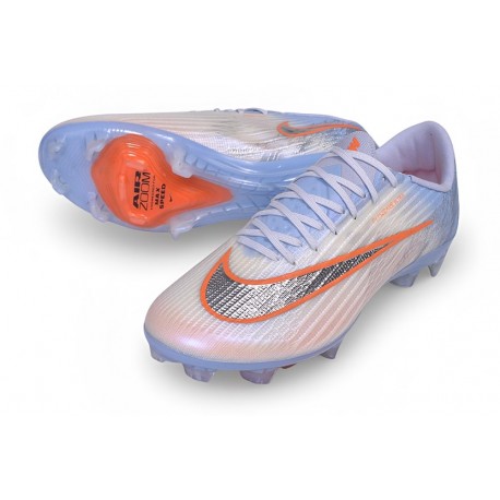 Nike Air Zoom Mercurial Superfly XI Elite Adults FG Blanc Bleu Orange