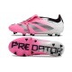 Chaussure adidas Predator Elite FT FG Rose Blanc Noir