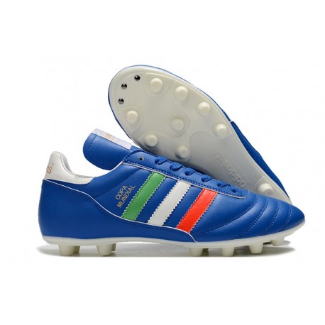 adidas Copa Mundial FG Italie - Bleu Vert Blanc Rouge ÉDITION LIMITÉE