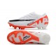 Nike Zoom Mercurial Vapor 15 Elite FG Blanc Rouge Noir