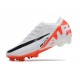 Nike Zoom Mercurial Vapor 15 Elite FG Blanc Rouge Noir