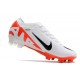 Nike Zoom Mercurial Vapor 15 Elite FG Blanc Rouge Noir