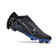 Nike Zoom Mercurial Vapor 15 Elite FG Noir Chrome Hyper Royal