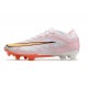 Nike Zoom Mercurial Vapor 15 Elite FG Blanc Orange Jaune