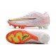 Nike Zoom Mercurial Vapor 15 Elite FG Blanc Orange Jaune