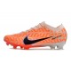 Nike Zoom Mercurial Vapor 15 Elite FG Givré Noir Orange Total