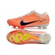Nike Zoom Mercurial Vapor 15 Elite FG Givré Noir Orange Total