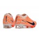 Nike Zoom Mercurial Vapor 15 Elite FG Givré Noir Orange Total