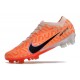 Nike Zoom Mercurial Vapor 15 Elite FG Givré Noir Orange Total