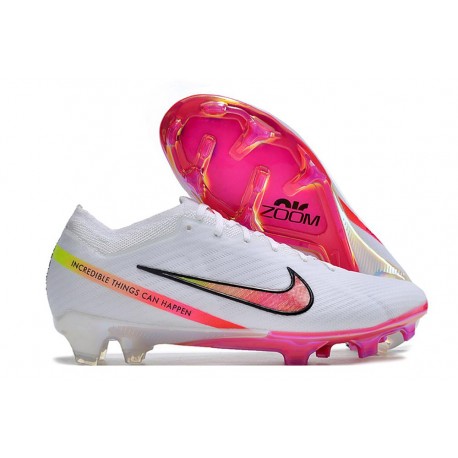Nike Zoom Mercurial Vapor 15 Elite FG Blanc Rose