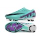Nike Zoom Mercurial Vapor 15 Elite FG Cyan Violet Noir