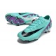 Nike Zoom Mercurial Vapor 15 Elite FG Cyan Violet Noir