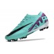 Nike Zoom Mercurial Vapor 15 Elite FG Cyan Violet Noir
