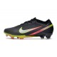 Nike Mercurial Vapor XV Elite FG Crampons Noir Argentee
