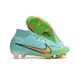 Nike Mercurial Superfly 9 Elite FG Vert Jaune