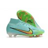 Nike Mercurial Superfly 9 Elite FG Vert Jaune